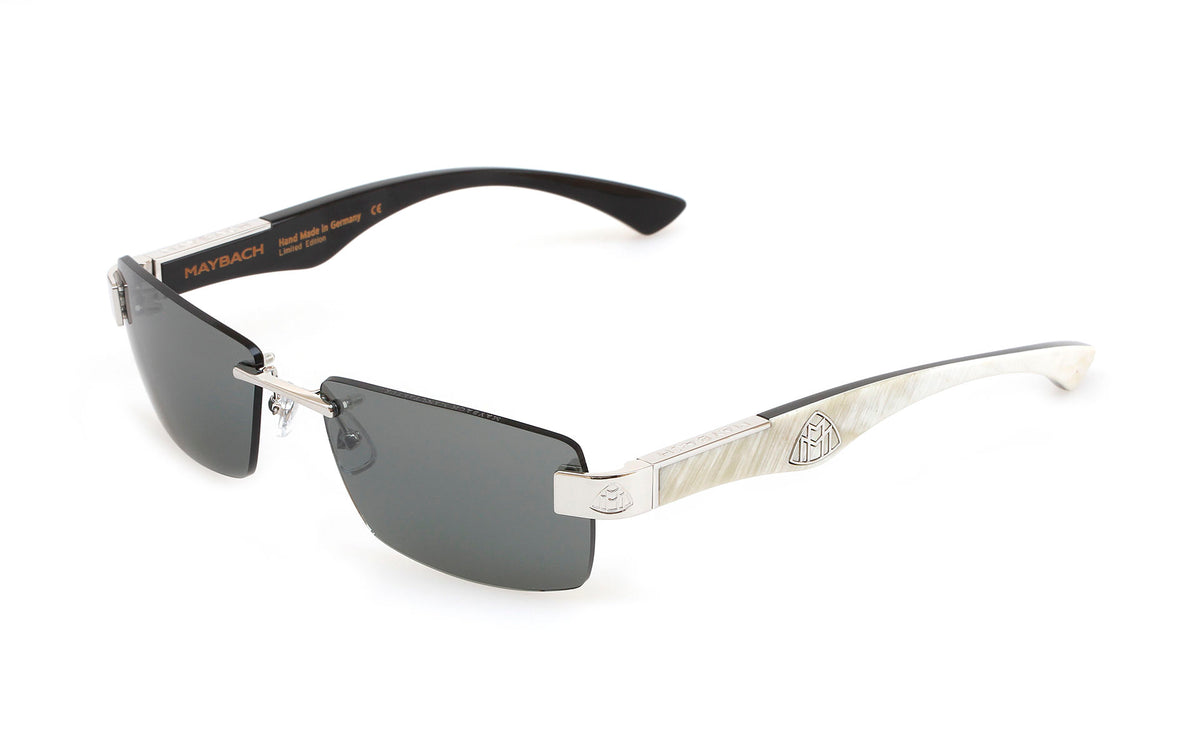 THE CHARACTER II - White Marbled Buffalo Horn / Black Backing